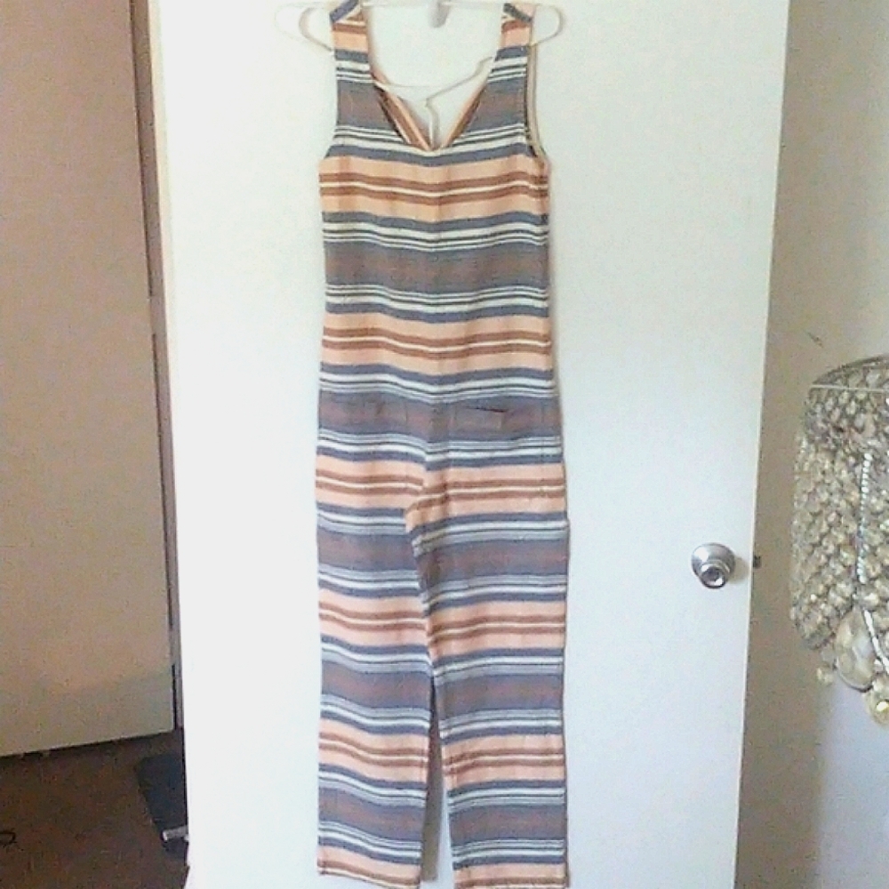 Solid & Striped Striped Jumpsuit